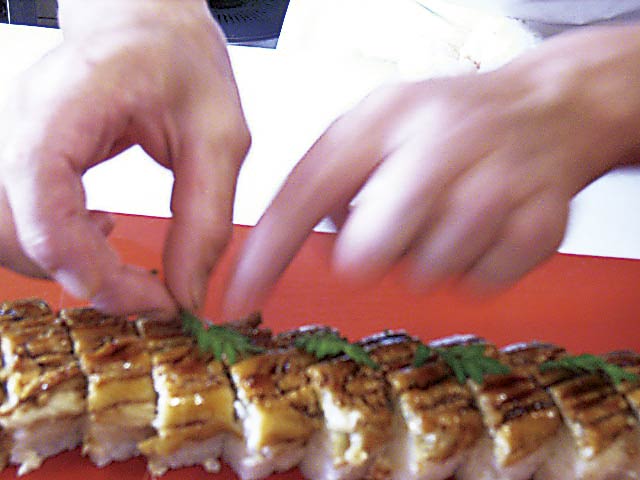 京の穴子棒寿司