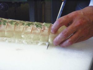 京の甘鯛の棒寿司